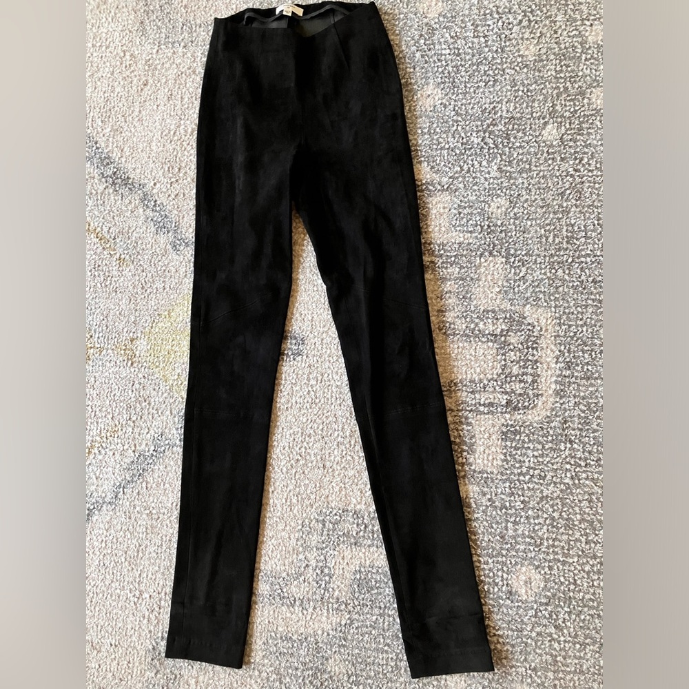 Suede high waisted Billy Reid leggings